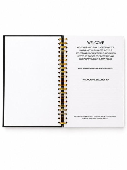 Dear Jesus Devotional Journal |Black|